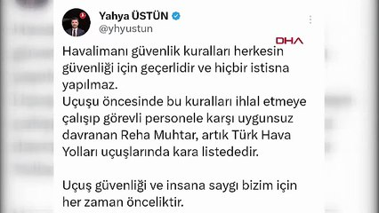THY'den Reha Muhtar kararı