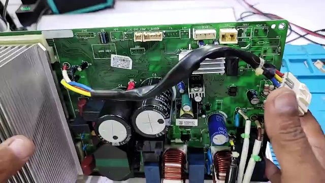 Gree Dc inverter ac E6 error code outdoor pcb Dc inverter ac pcb training center #561