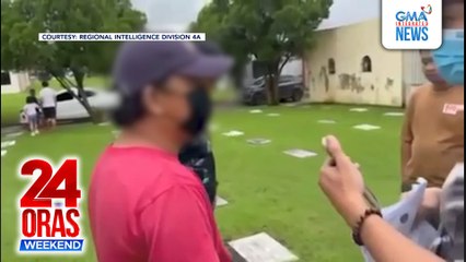 Lalaking wanted sa madugong bank robbery noong 2008, arestado sa sementeryo | 24 Oras Weekend