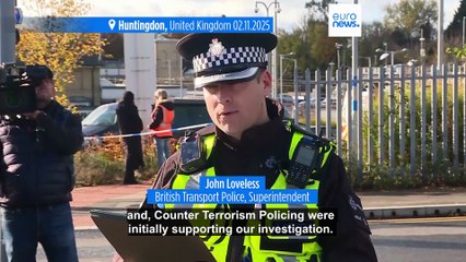 Two British nationals arrested on suspicion of murder in train stabbing incident, UK police explains