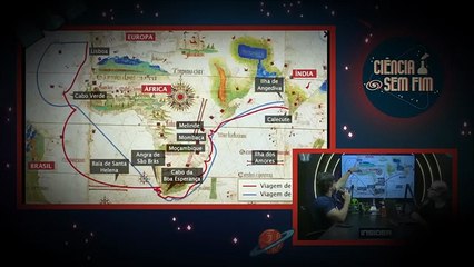 1h de Histórias das GRANDES NAVEGAÇÕES, DESCOBRIMENTOS e BATALHAS com Thiago Braga e Sérgio Sacani.