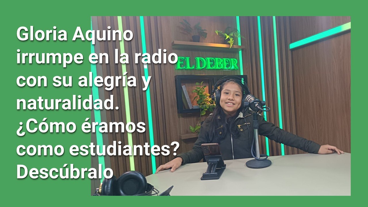 Gloria Aquino nos devuelve a clases ¿Cómo éramos en el colegio?