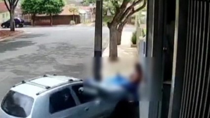 Una mujer fue atropellada en Brasil