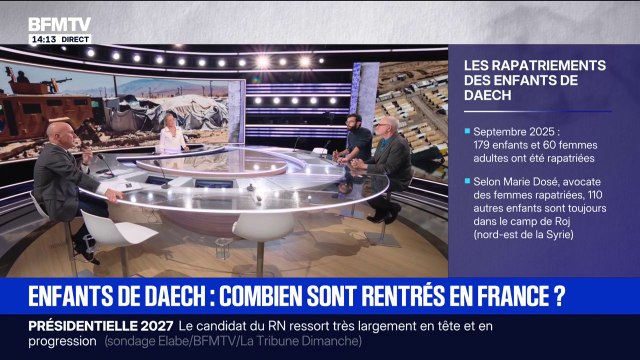 Depuis 2019, 179 enfants de Daech sont rentrés en France et 60 femmes rapatriées