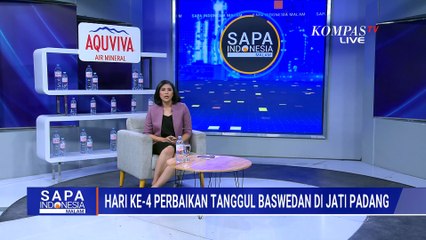 Pemkot Jakarta Selatan Targetkan Perbaikan Tanggul Baswedan Selesai Satu Setengah Bulan | SAPA MALAM