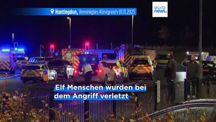 "Außergewöhnlicher Mut“ - Politiker loben Helfer nach Messerattacke in Zug nach London