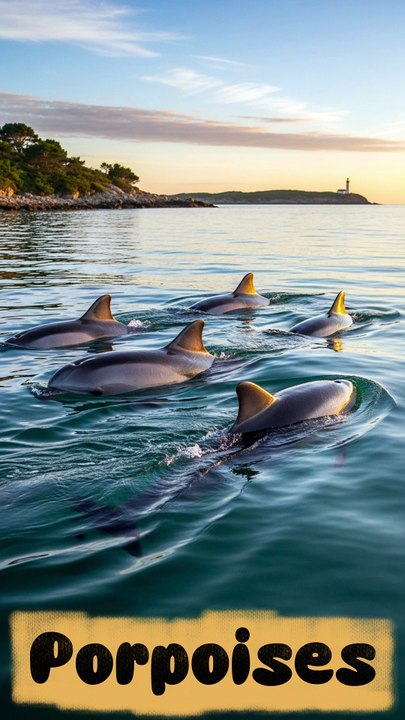 Porpoises – The Shy Cousins of Dolphins 🐬🌊