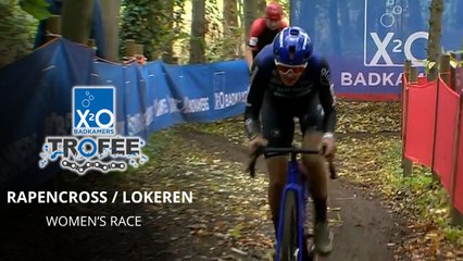 Cyclo-cross - X20 Badkamers Trofee / Rapencross Lokeren 2025 - Lucinda Brand intouchable sur le Rapencross