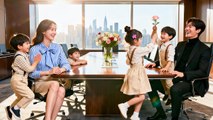 Girl Brought Quadruplets to a Job Interview, Unexpectedly CEO Fell in Love with Her at First Sight!