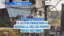 Le secteur énergétique ukrainien de nouveau visé par des frappes russes nocturnes
