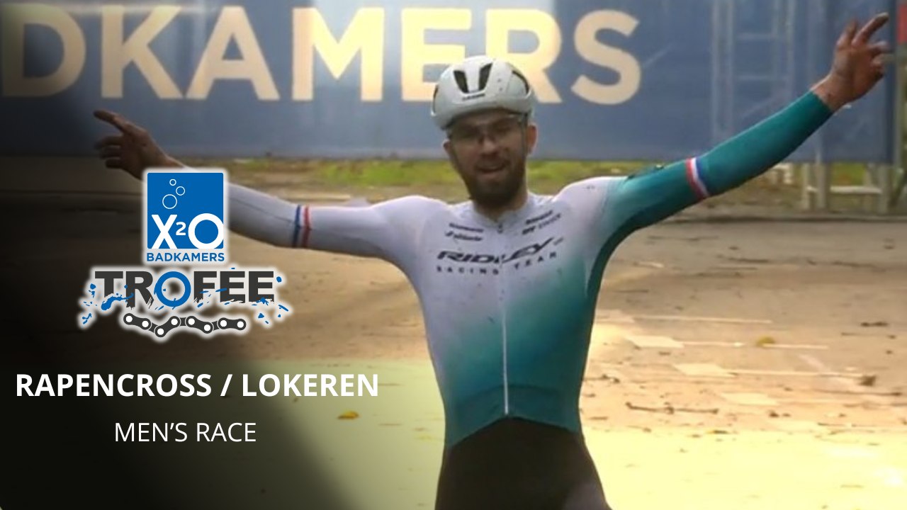 Cyclo-cross - X20 Badkamers Trofee / Rapencross Lokeren 2025 - Une démonstration de Joris Nieuwenhuis