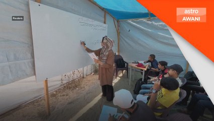 Anak-anak Gaza kembali ke sekolah