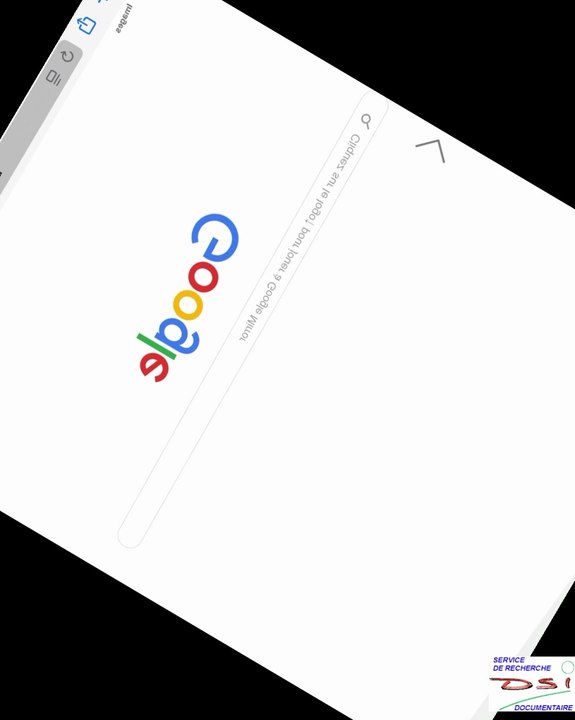 DSI. Les Oeufs de Pâques de Google (Easter Eggs). Chapitre 10. Les faux Easter Eggs. elgooG. 3e partie. La page d'accueil d'elgooG Sens dessus dessous (Google Upside-down)