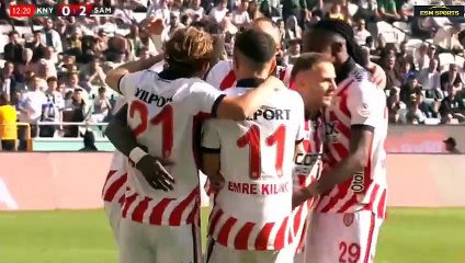 Konyaspor (1-3) Samsunspor Maç Özeti & Goller Süper lig 2025