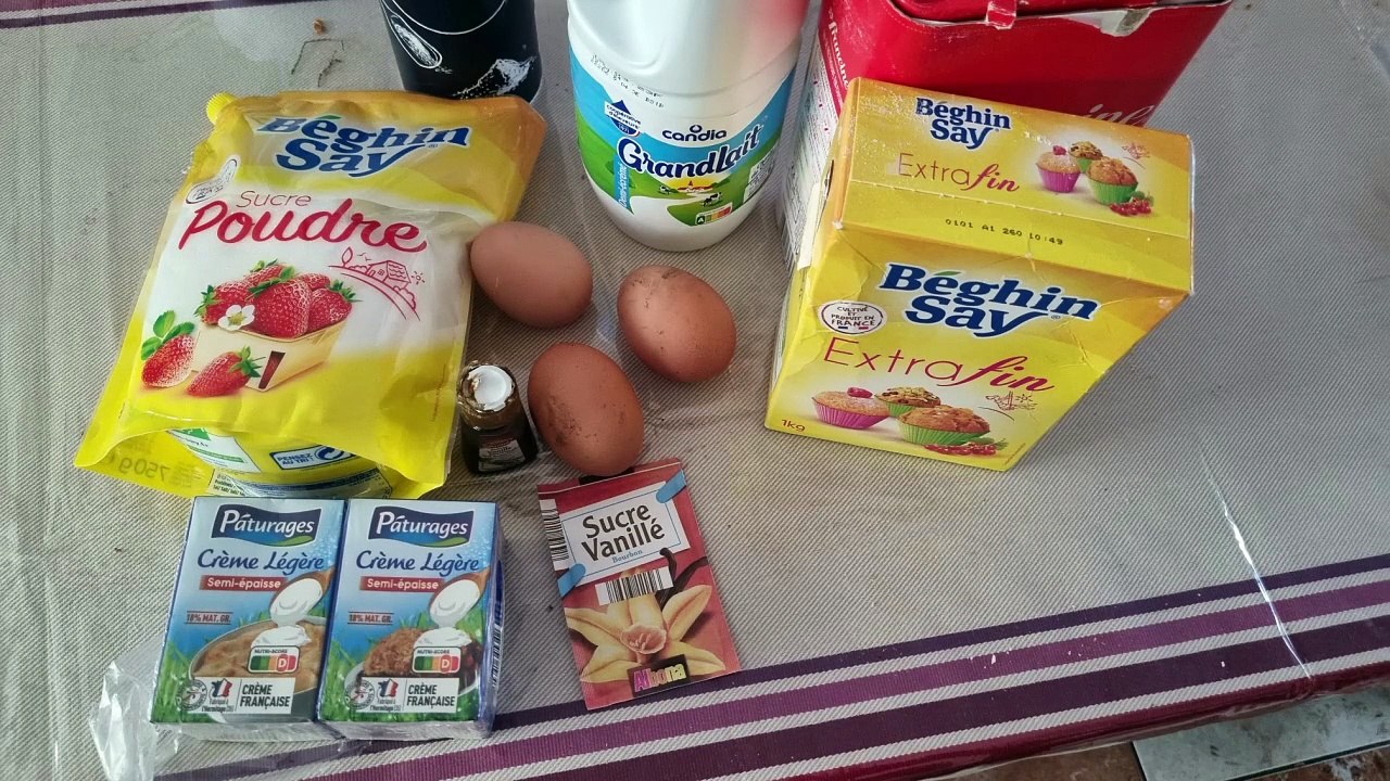 Tarte au flan et aux fruits