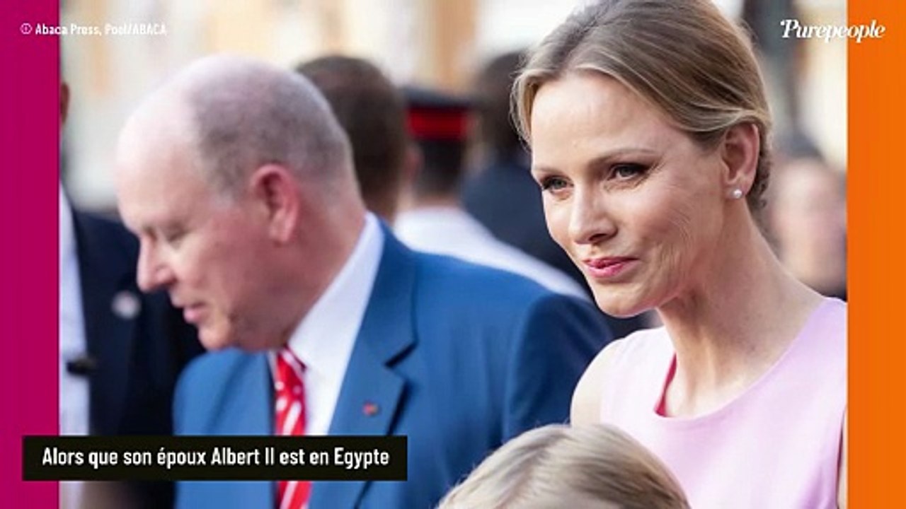 Charlene de Monaco en pattes d'éléphant : la princesse n’a pas lâché un de ses plus proches compagnons
