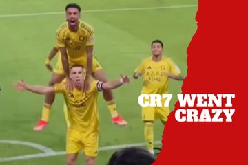 Cristiano Ronaldo turns celebration into a show
