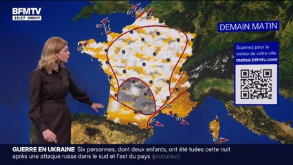 La météo pour ce lundi 3 novembre 2025