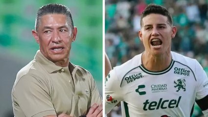 Nacho Ambriz aclara si James Rodríguez deja al Club León: "Se le acaba el contrato"