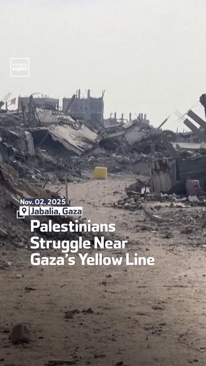 Palestinians Struggle Near Gaza’s Yellow Line