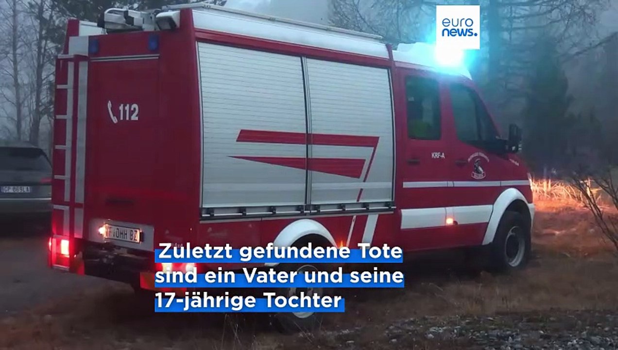 'Kaum Chance zu entkommen': Lawinenunglück in Südtirol fordert fünf deutsche Todesopfer