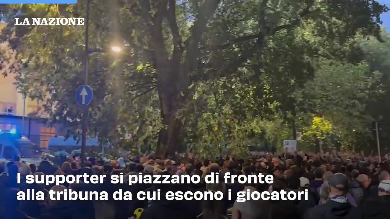 Fiorentina, forte contestazione dei tifosi dopo il ko interno contro il Lecce