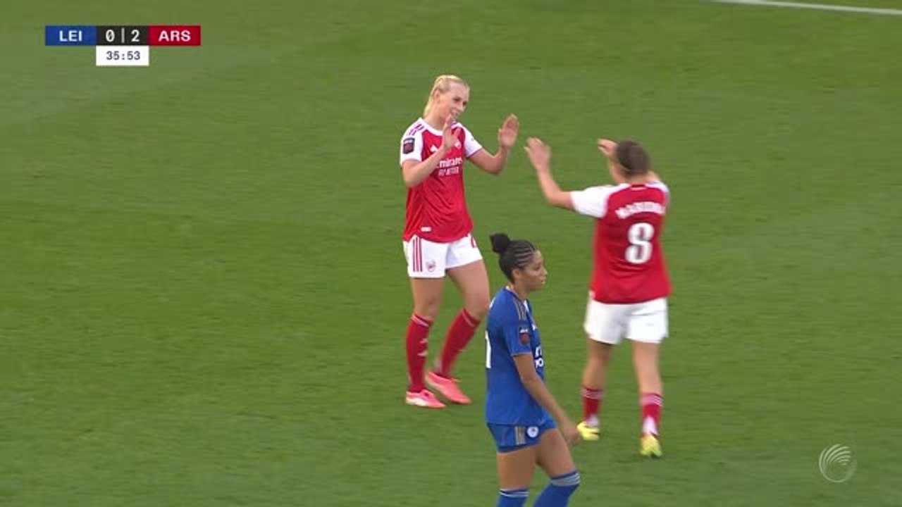 WSL - Arsenal enchaîne une troisième victoire consécutive grâce à un doublé de Blackstenius