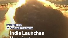 India Launches Heaviest Communication Satellite