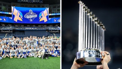Dodgers celebra a lo grande el campeonato de la Serie Mundial tras derrotar a Alejandro Kirk y Blue Jays