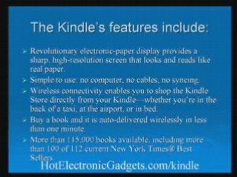 Kindle: Amazon's New Wireless Reading Device