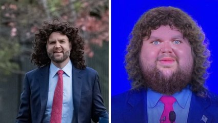 JD Vance dresses as his own internet meme for Halloween