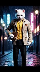 The Rise of the White Cat 🐾 | Emotional Cat vs Dog Story | From Weak to Powerful Hero 🐱🔥