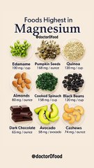 Top Foods Rich in Magnesium for Better Health 💪