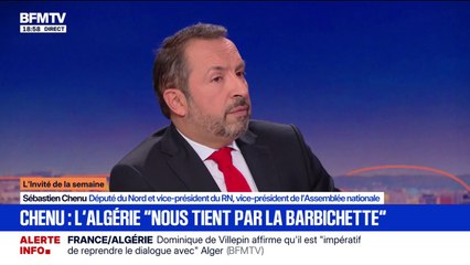 Présidentielle 2027: pour Sébastien Chenu, vice-président du RN, "Jordan Bardella a raison de se préparer"