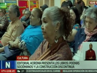 Caracas | Jornada literaria presentó los libros "Poemas sociómanos" y "La Construcción Discontinua"