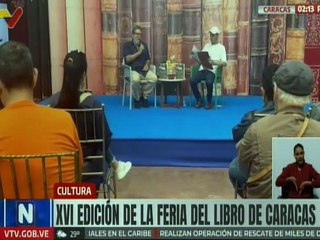 Presentan obra San José Gregorio Hernández del escritor Pedro Ruiz en Feria del Libro de Caracas