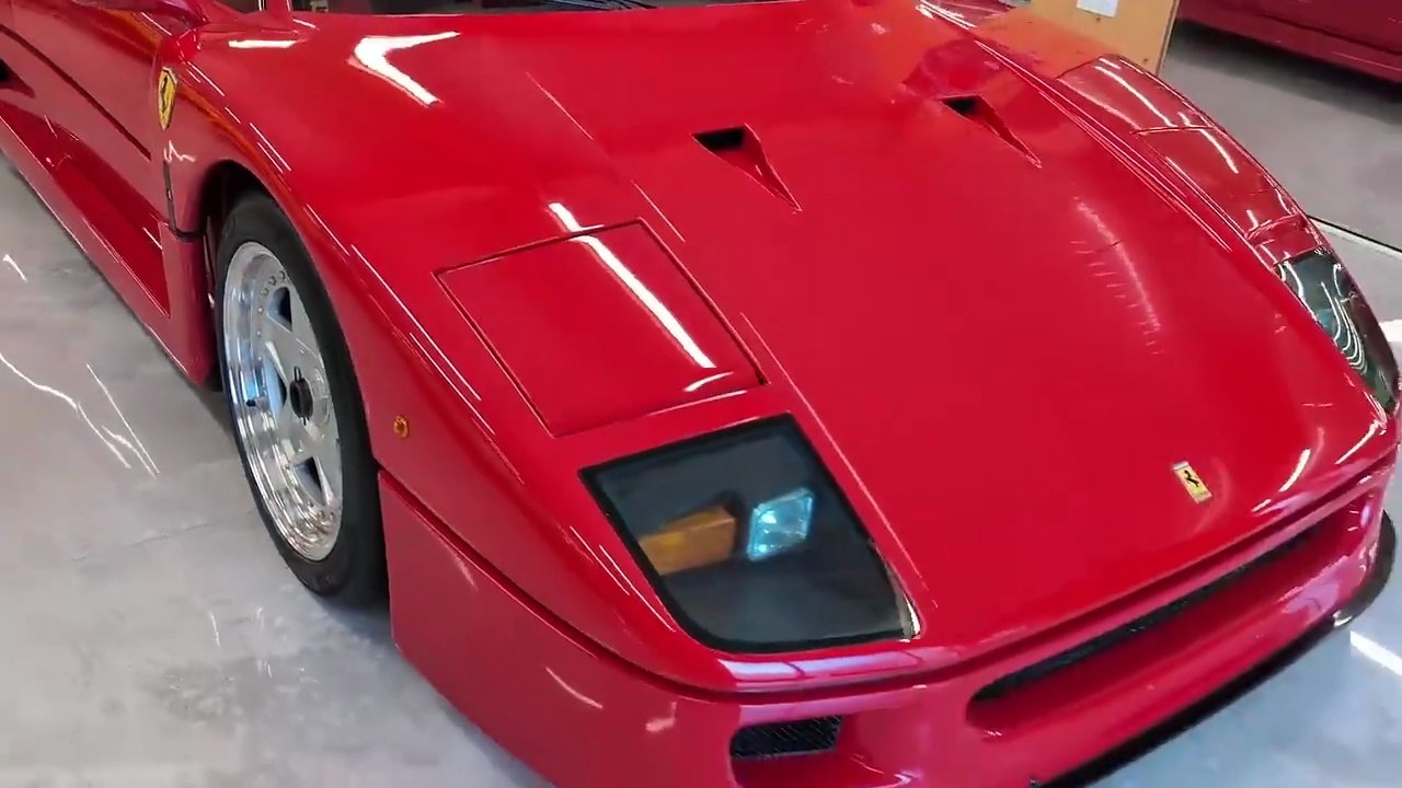 Car Protect Annecy - Ferrari F40 - Traitement Céramique Gtechniq