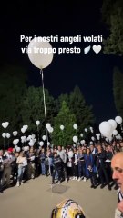 Casalnuovo (NA) - Pelliccia: Un cielo di #palloncini bianchi (02.11.25)