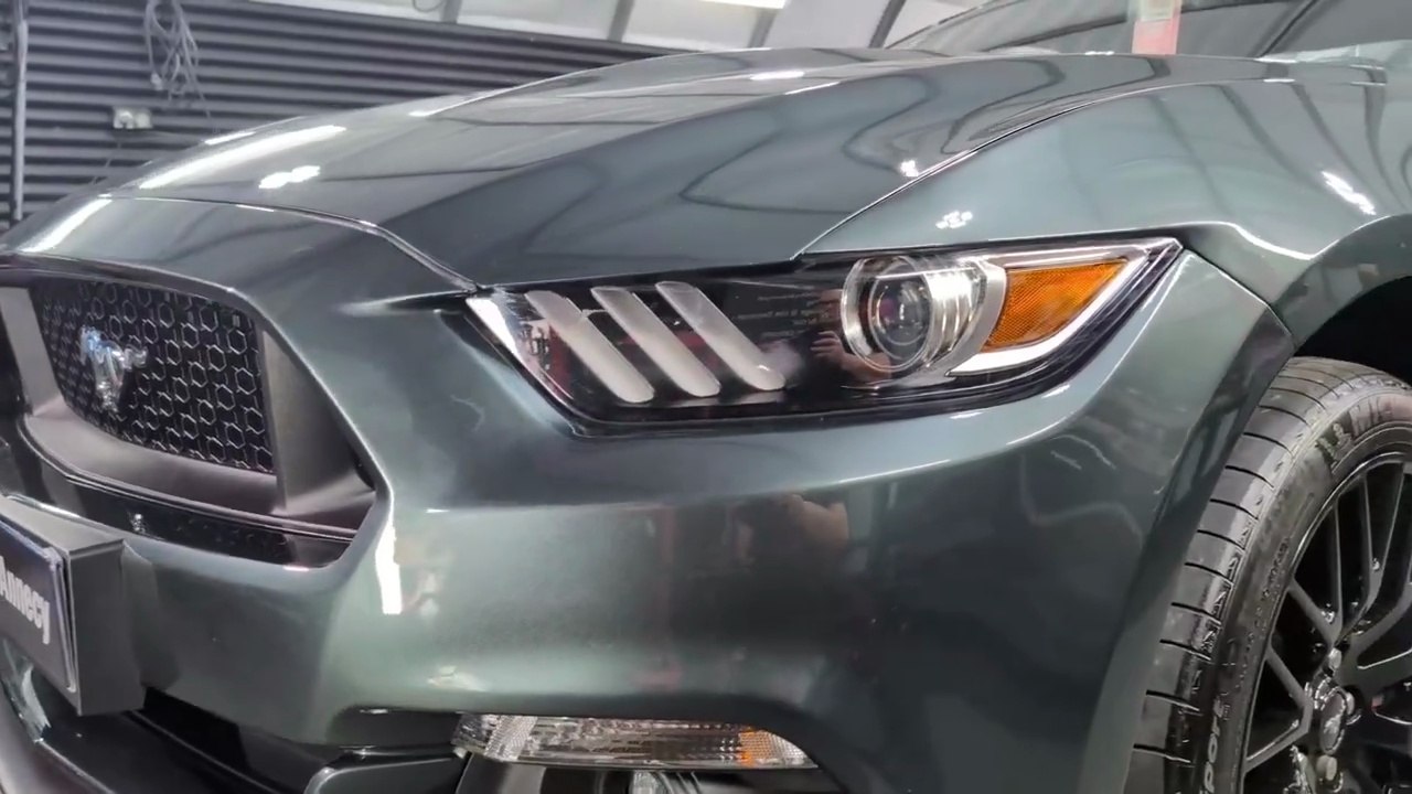 Car Protect Annecy - Mustang Guard Green 2016 - Protection céramique Gtechniq