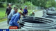 Yaracuy | Entregan más de 500 equipos y 7 mil metros de tuberías para ejecutar proyecto hídrico