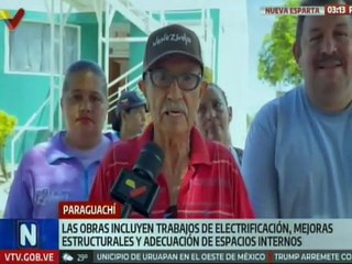 Nva. Esparta | Adelantan trabajos de electrificación del centro cultural del sector Loma de Guerra