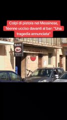 Colpi di pistola nel Messinese, 16enne ucciso davanti al bar: "Una tragedia annunciata"
