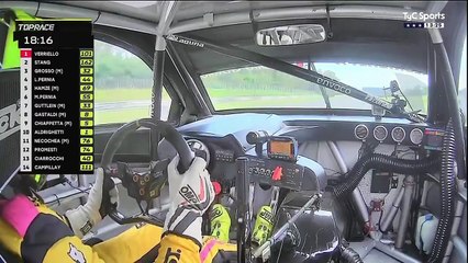 El impactante video del accidente en el Top Race de Buenos Aires que terminó con el auto en la tribuna