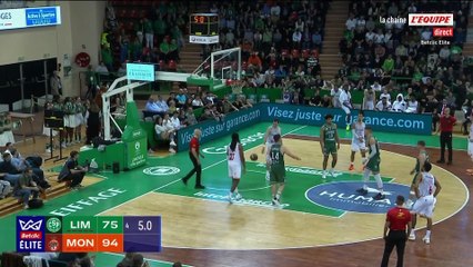 Monaco s'impose à Limoges - Basket - Betclic Élite