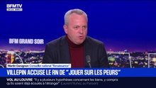 Pour Martin Garagnon, conseiller national (Renaissance), "le Rassemblement national est un fourre-tout"