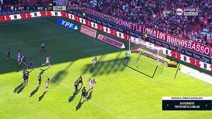 Estudiantes vs Boca: gol de Cetré