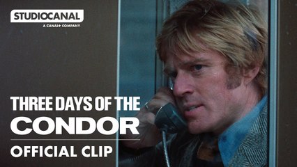 THREE DAYS OF THE CONDOR | Official Clip | STUDIOCANAL