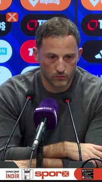 Tedesco: Atmosfer gürültülü, oyuncularımla iletişim kuramadım