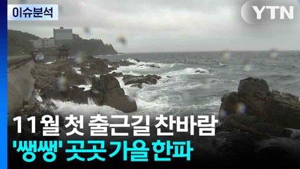 [뉴스타트] 11월 첫 출근길 찬바람 '쌩쌩'...곳곳 가을 한파 / YTN