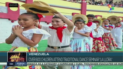 Venezuela | Over 600 children attend traditional dance seminar "La Llora"